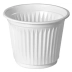 COPO PLASTICO 050ML BLUFORT P/CAFE BRANCO PCT C/100 REF. 29169