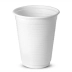 COPO PLASTICO 180ML BLUFORTE BRANCO C/100UN