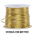 CORDAO METALIZADO EM METRO OURO 1,5 MM LULI REF. 317114