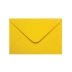 ENVELOPE CONVITE PEQ. COR AMARELO SCRITY 72X108 80G REF. 20133