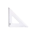 ESQUADRO ACRILICO 45 WALEU REF. 10070003