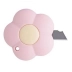 ESTILETE ESTREITO 09MM MOLIN LOVE FLOWERS MINI COR ROSA