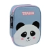 ESTOJO ESCOLAR BOX TRIVIUN PANDA 100 PENS REF. 1113 PANDA