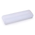 ESTOJO ESCOLAR SIMPLES DE PLASTICO WALEU PLUS BRANCO REF. 10080010