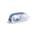 ESTOJO ESCOLAR TRIPLO LUXCEL STITCH PRATA REF. EI41685SC1500UN
