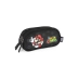 ESTOJO ESCOLAR TRIPLO LUXCEL SUPER MARIO PRETO REF. ET47573MO0600UN
