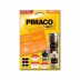 ETIQUETAS PIMACO A5 PRETA 50X65MM PCT C/18UN