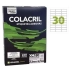 ETIQUETAS COLACRIL CARTA CC180 30 P/FOLHA 25,4X66,7MM