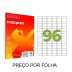 ETIQUETAS MAXPRINT A4 A4348 96 P/FOLHA 31,0X17,0MM