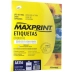 ETIQUETAS MAXPRINT A4 A4356 33 P/FOLHA 25,4X63,5MM