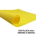 EVA 4MM 60X40CM COR AMARELO BRASIL