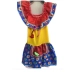 FANTASIA BRINK MODEL VESTIDO CAIPIRA BABADO G SORTIDO REF. 2240
