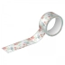 FITA ADESIVA WASHI TAPE 15MMX10M TILIBRA ESTAMPADA