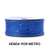 FITA ARAMADA EM METRO HEXAGONAL 38MM AZUL ESCURO REF. 702383