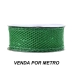 FITA ARAMADA EM METRO HEXAGONAL 38MM VERDE ESCURO REF. 702628