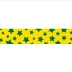 FITILHO DE CETIM C/10M 22MM .ESTRELAS VERDES PROGRESSO REF. ECF005TR 145