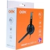 FONE DE OUVIDO C/ MICROFONE NEWEX HEADSET CALL MEET CABO 1,3M PRETO