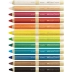 GIZ DE CERA 12 CORES FABER C/ APONTADOR REF. 141412