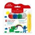 GUACHE ESTOJO 6 CORES FABER-CASTELL LITTLE CREATIVE