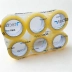 KIT FITA ADESIVA LARGA 48X100M C/ 06 ROLOS TECTAPE TRANSPARENTE