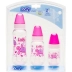 KIT MAMADEIRA LOLLY OCEANO C/3UN 70/160/250ML ROSA