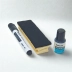 KIT PINCEL MARCADOR DE QUADRO BRANCO COR PRETO + 1 APAGADOR + 1 TINTA PRETA BAZZE