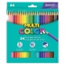 LAPIS DE COR 24 CORES FABER MULTICOLOR SUPER