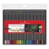 LAPIS DE COR 24 CORES FABER SUPERSOFT