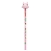 LAPIS DE ESCREVER C/BOR. SEXT. MOLIN HB LOVE PONTEIRA LHAMA COR ROSA