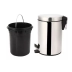LIXEIRA DE INOX IMCOL C/PEDAL 8L REF. 4247
