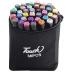 MARCADOR ARTISTICO C/PONTA DUPLA TOUCH 36 CORES REF. MKB-36