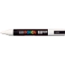 MARCADOR ARTISTICO POSCA PC5M BRANCO 1.8 A 2.5MM REF. 7.5147