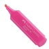 MARCADOR DE TEXTO FABER CASTELL PASTEL 46 COR ROSA 1