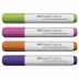 MARCADOR DE QUADRO BRANCO FABER MQB 4 CORES