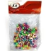 MICANGA KIT CONTA DADO LETRAS MULTICOLOR 6X6MM PCT C/25G