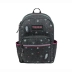 MOCHILA ESCOLAR FEMININA TRIVIUN JEANS BLACK REF. 13188