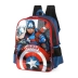 MOCHILA ESCOLAR LUXCEL CAPITAO AMERICA AZ REF. IS41601AG0200UN