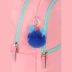 MOCHILA ESCOLAR LUXCEL STITCH SALMAO REF. MJ47745SC4800UN