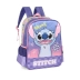 MOCHILA ESCOLAR LUXCEL STITCH VIOLETA REF. IS41541SC2400UN