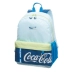 MOCHILA ESCOLAR PACIFIC COCA COLA NEW FRESH AZUL REF. 78410704M