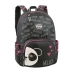 MOCHILA ESCOLAR TRIVIUN 14 PRETA/PANDA REF. 13197PRETA/PANDA
