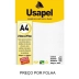 PAPEL A4 CASCA DE OVO 180G BRANCO USAPEL REF. 25009