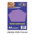 PAPEL A4 COLOR 180G LILAS LUMI OFF PAPER REF. 10587