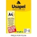 PAPEL A4 COLOR 180G AMARELO USAPEL REF. 25001