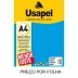 PAPEL A4 COLOR 180G AZUL USAPEL REF. 25002