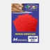 PAPEL A4 GLITTER 180G VERMELHO CX C/5FLS OFF PAPER REF. 47