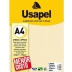 PAPEL A4 LINHO 180G CREME USAPEL REF. 25018