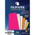 PAPEL A4 COLOR 180G PINK FILICOLOR REF. 3815