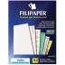 PAPEL A4 LINHO 180G BRANCO FILIPERSON REF. 0967