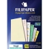 PAPEL A4 VERGE 180G PALHA FILIPERSON REF. 0983